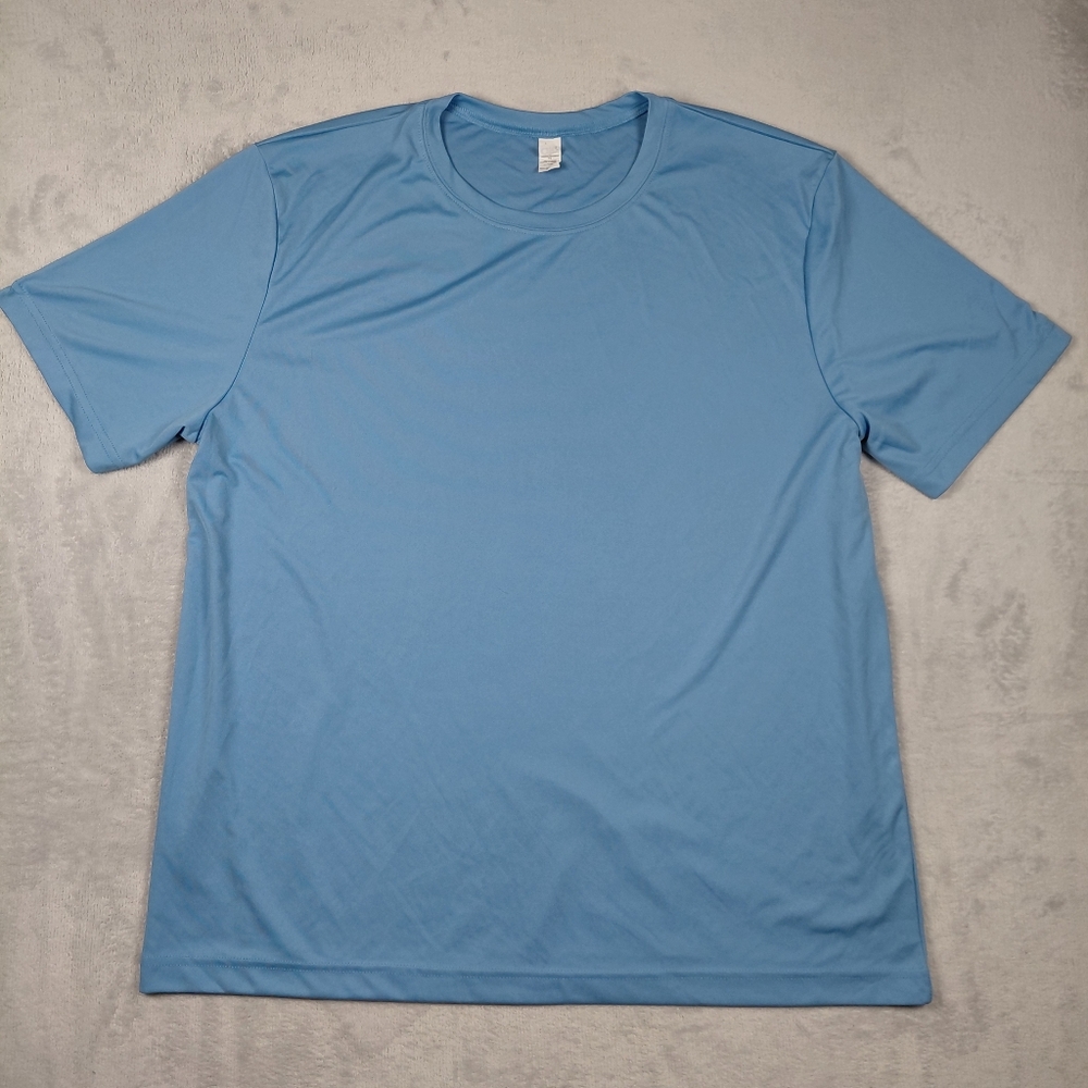 Alo Activewear Shirt, Men's XL, Light Blue